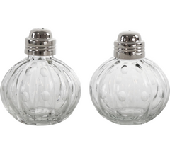 Salt- og Peber Sæt i Glas Ø6x7 cm