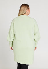 No. 1 By Ox Long Cardigan w. balloon sleeves Mint Green by No. 1 By Ox