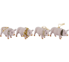Grise med bling og ophæng – 12x6x5 cm by Hoff
