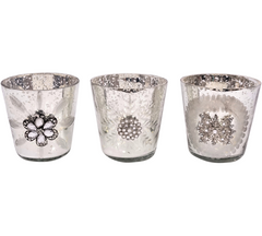 Potteskjuler med snefnug Ø10x10 cm by Hoff