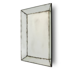 Antikt spejl lille 80 X 80 CM by ByLiving