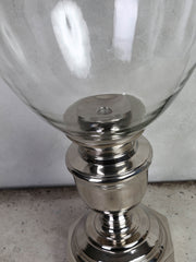 Orkan med glas – ALU/NI 27x27x61 cm by CM