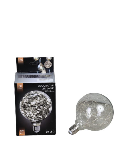 Dekorativ LED pære – 1,5W E27 by T&T