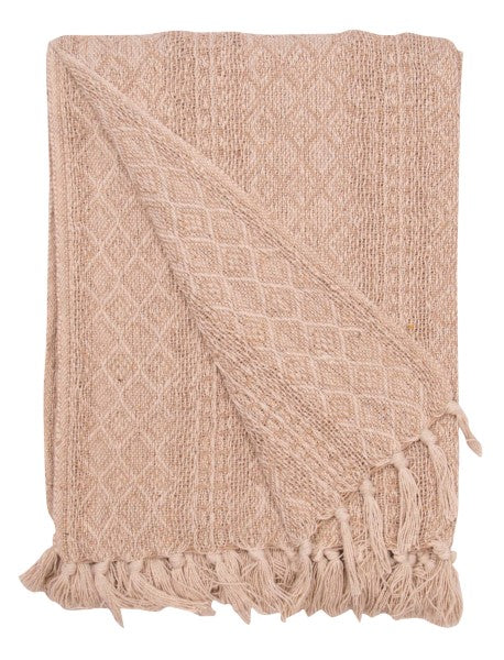 Sengetæppe Tamara Naturlig 250x260 cm by Eja