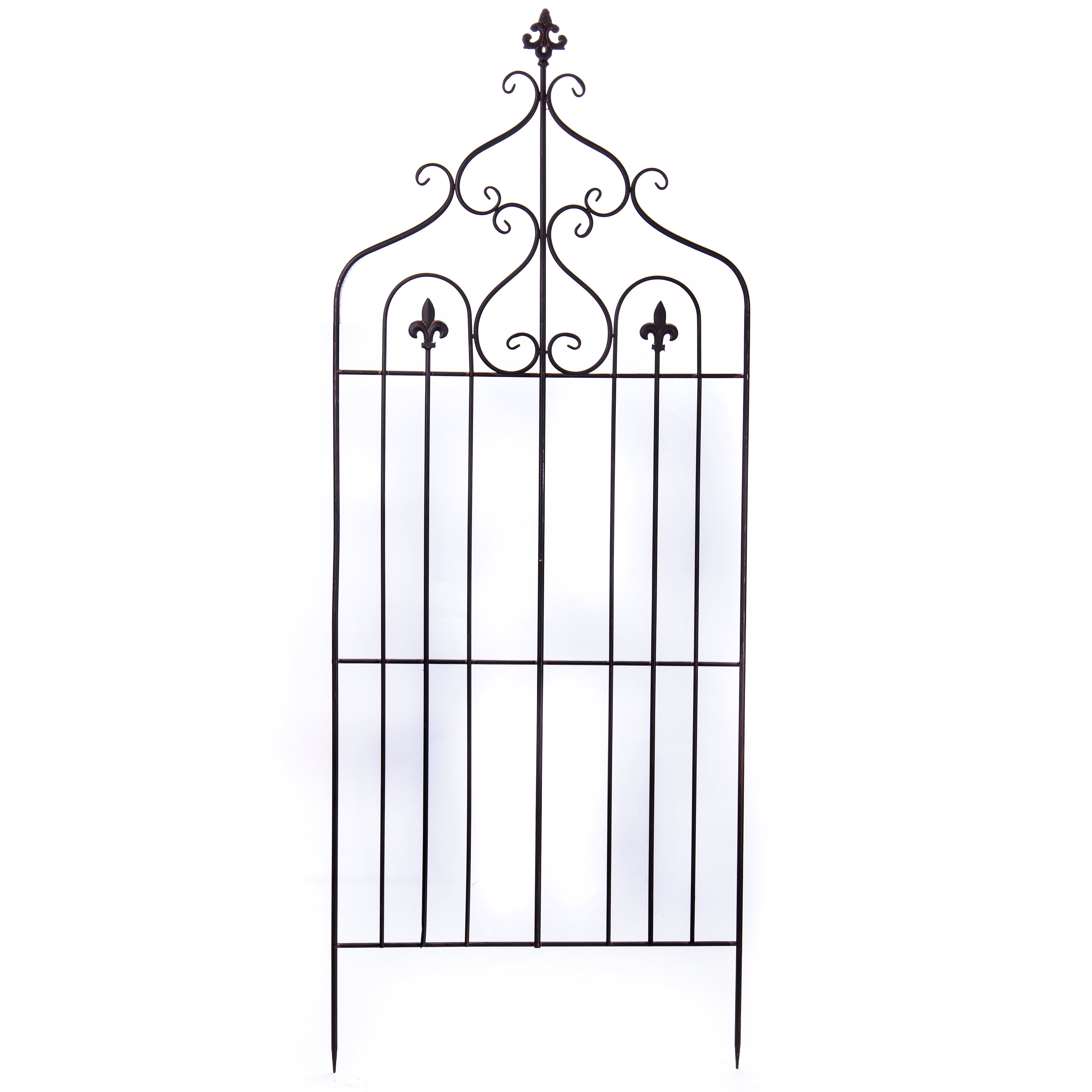 Metal gitter med dekorative detaljer by Deko