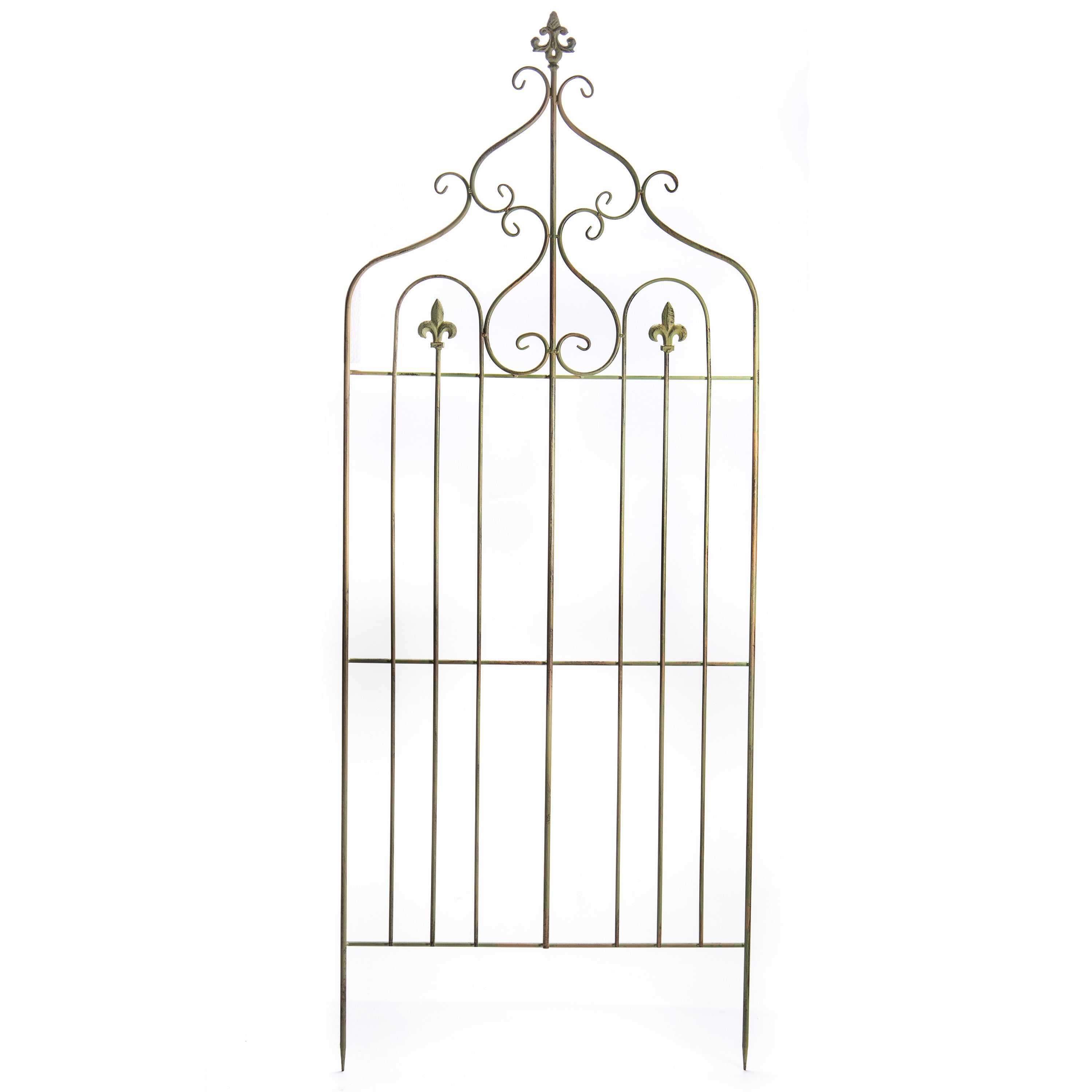 Metal gitter med dekorative detaljer by Deko