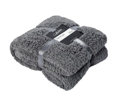 Plaid Denmark 150 x 200 cm Mørkegrå by Collect