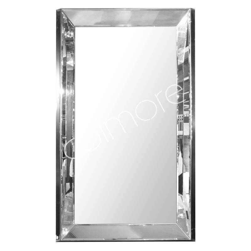 Faceted mirror 103x179x12cm