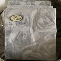 Napkins with Rose grey