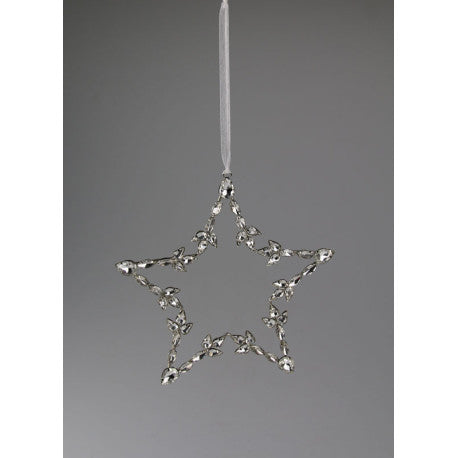 Stern Silber Kristall 20 cm by Am Design