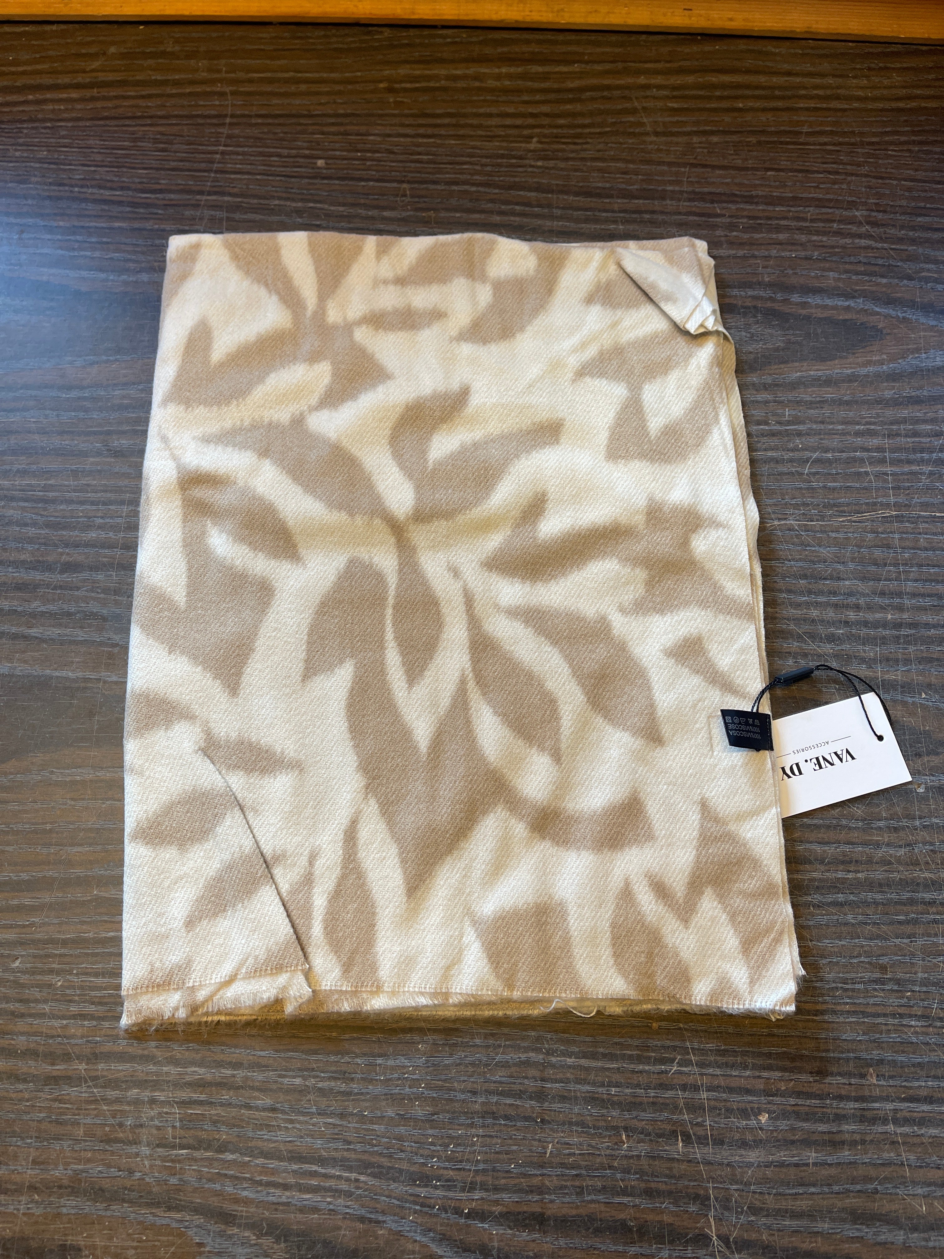 Halstørklæde med mønster