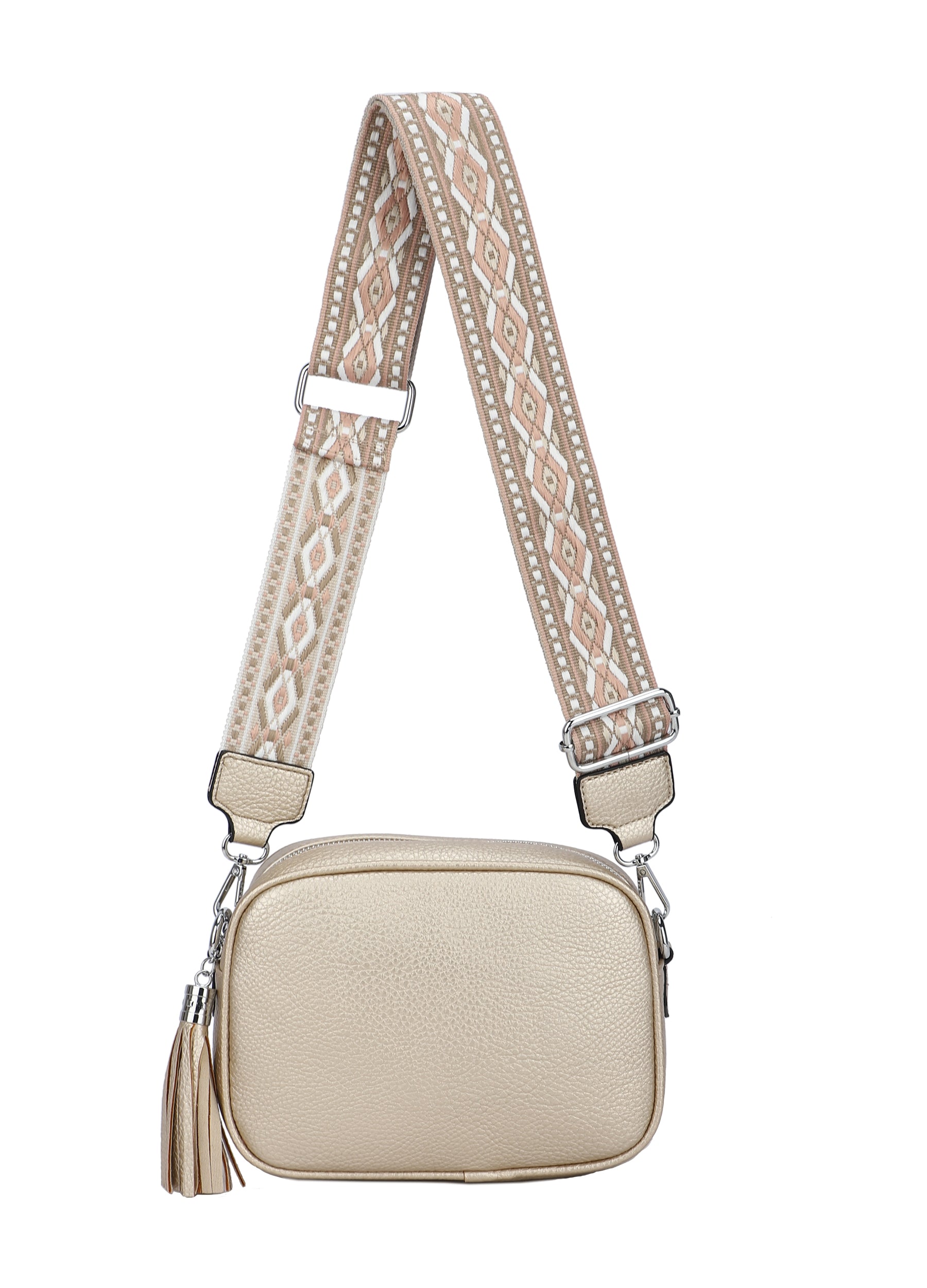 Crossbody taske - Medfølger Taskestrop 22x6x16cm