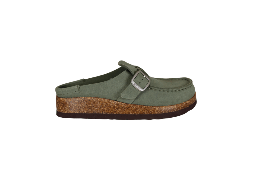 Slip on sko med spænde