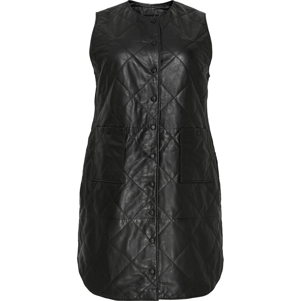 No 1. By Ox Long Quilted Waistcoat sort