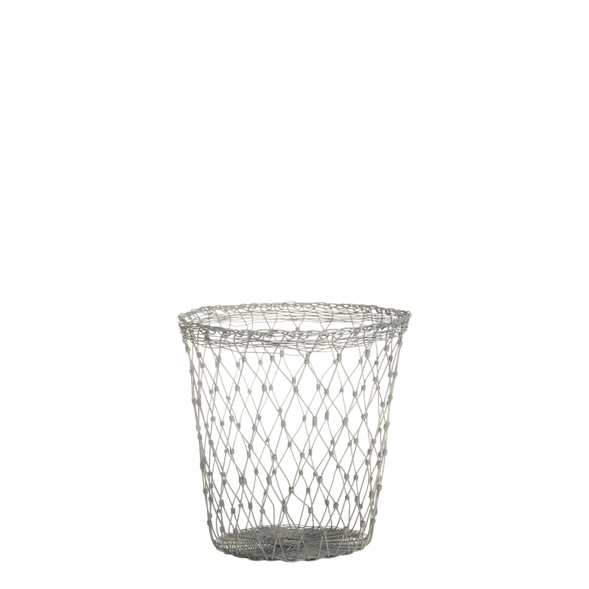 Fil de fer Basket H18/D17 cm antique zinc