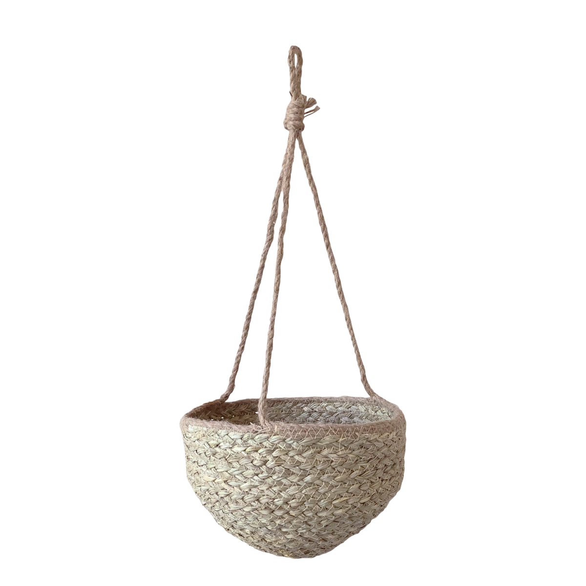 Wicker Basket for hanging H19/D27 cm nature