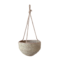 Wicker Basket for hanging H19/D27 cm nature