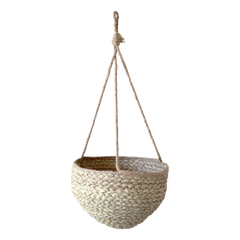 Wicker Basket for hanging H20/D30 cm nature