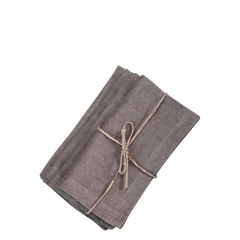 Cloth Napkin set of 4 L40/W40 cm chocolate