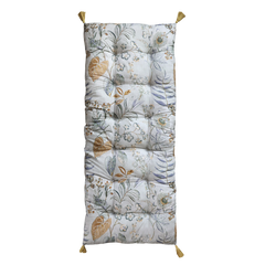 Aix Mattress w. flower pattern L180/W70 cm opal