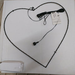 Heart black Transformer 46 cm