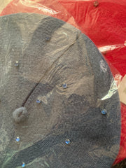 Strik baret med bling.