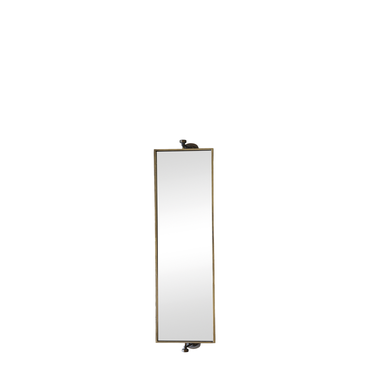 Mirror for wall H71/L27/W13 cm antique brass