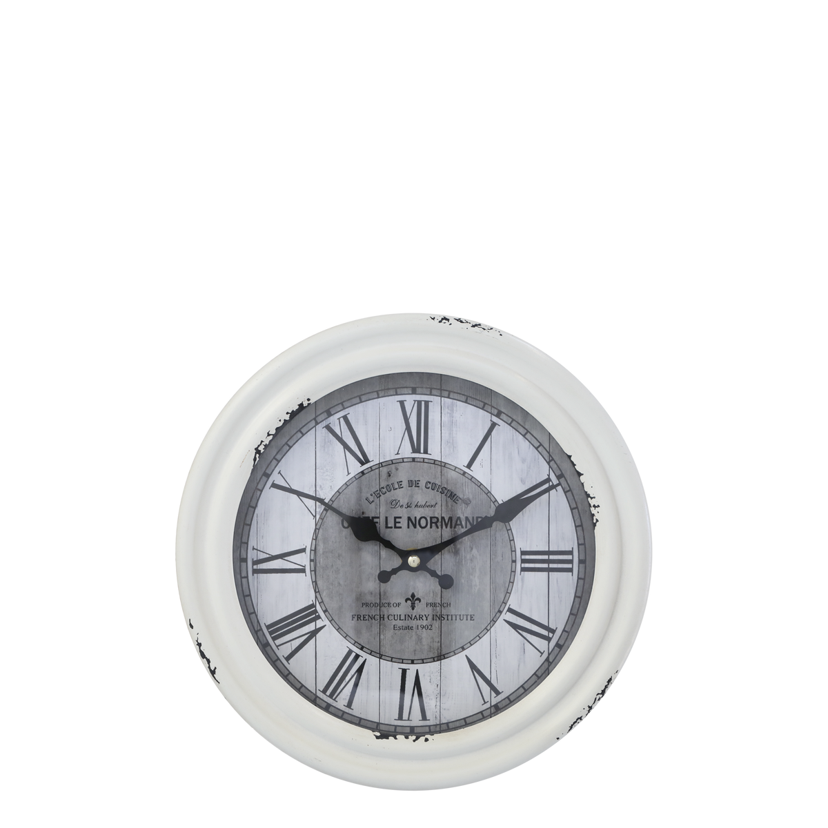 Wall Clock D27/W6 cm antique cream