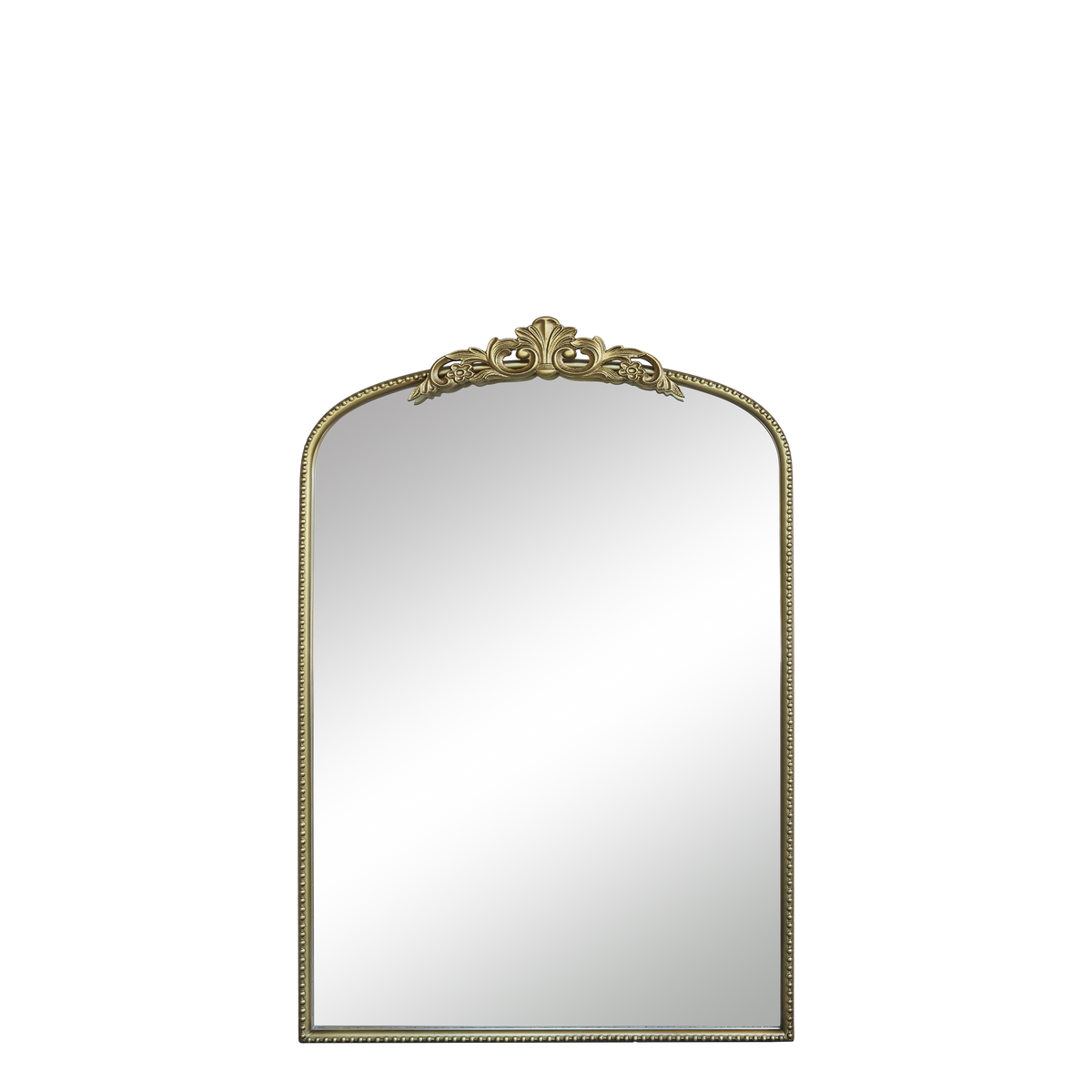 Mirror w. décor H91/L61/W3 cm brass