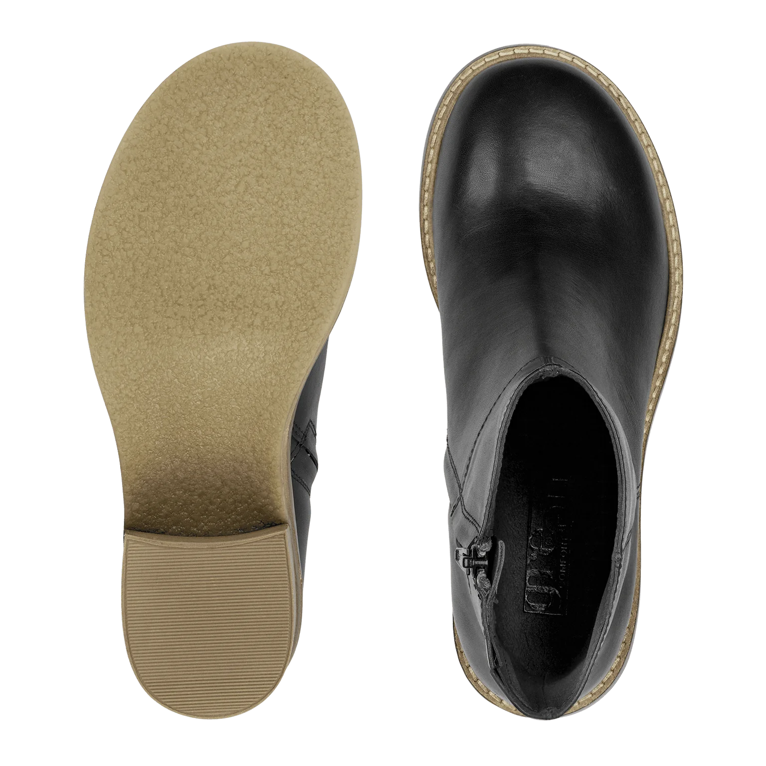 Green Comfort Barcelona low cut boot sort