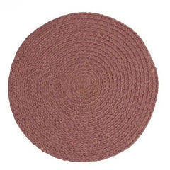 Tablett Sigge Rosa Dækkeserviet Ø38 cm Elegant og feminin borddækning