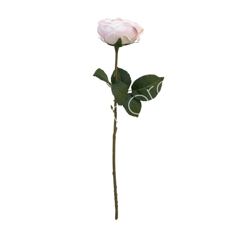 Flower rose soft pink 51cm