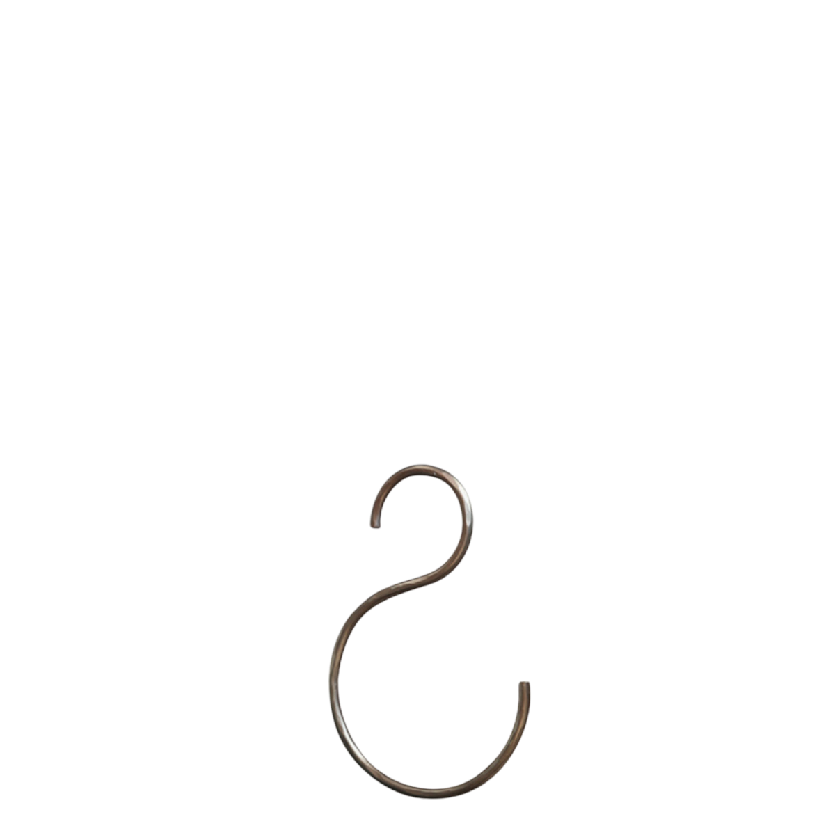 S-Hook H8/L5 cm antique brass