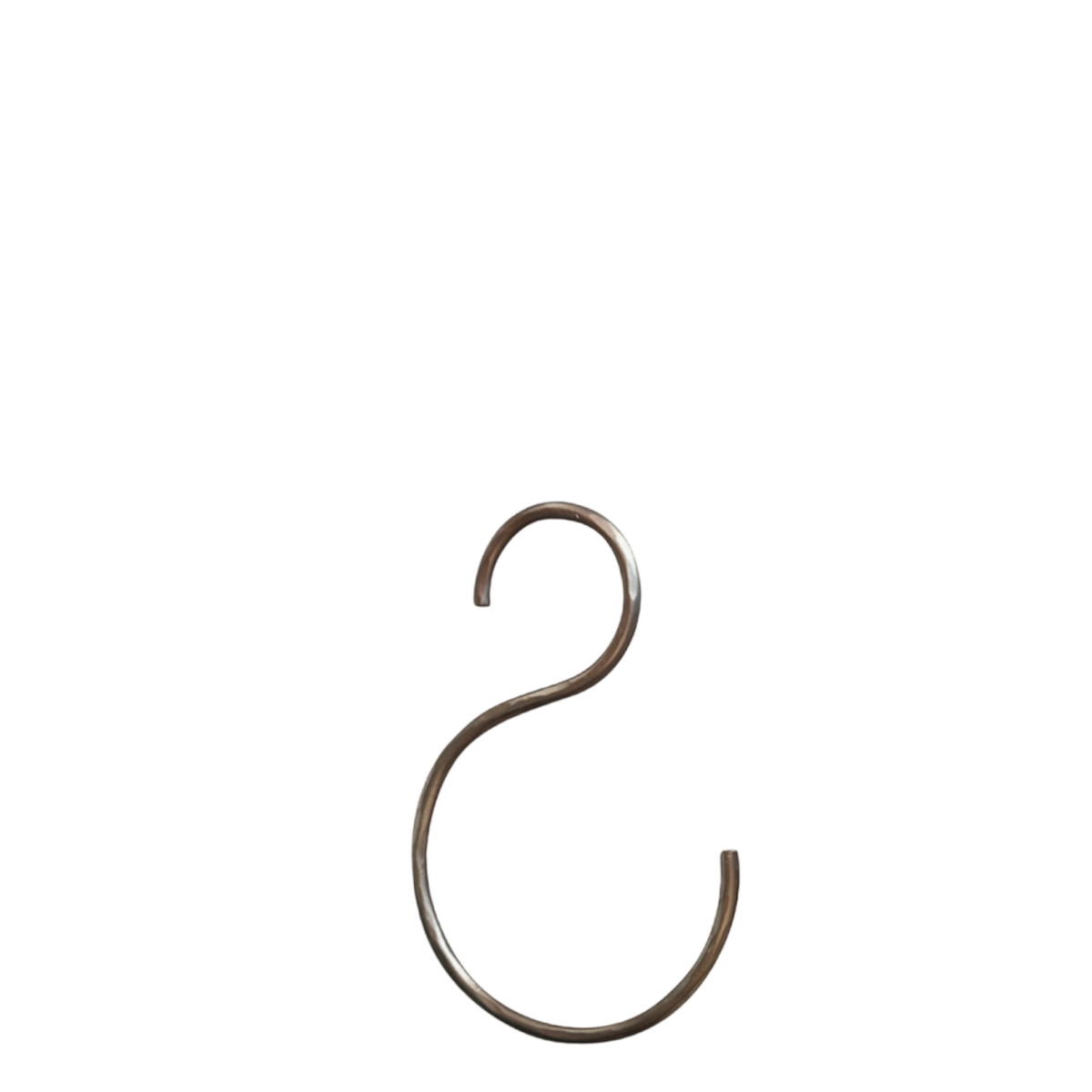 S-Hook H11.5/L8 cm antique brass