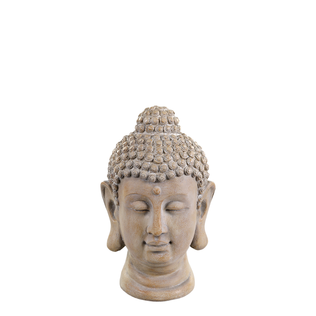 Buddha H19.5/L11/W11.5 cm latte