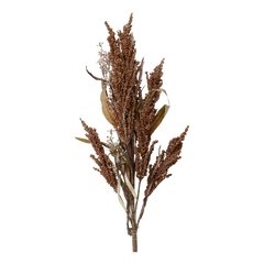 Fleur Branch w. seed pods H93 cm mocca