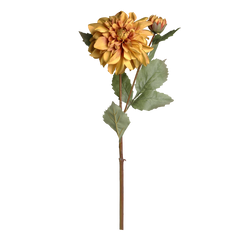 Fleur Dahlia H80 cm amber