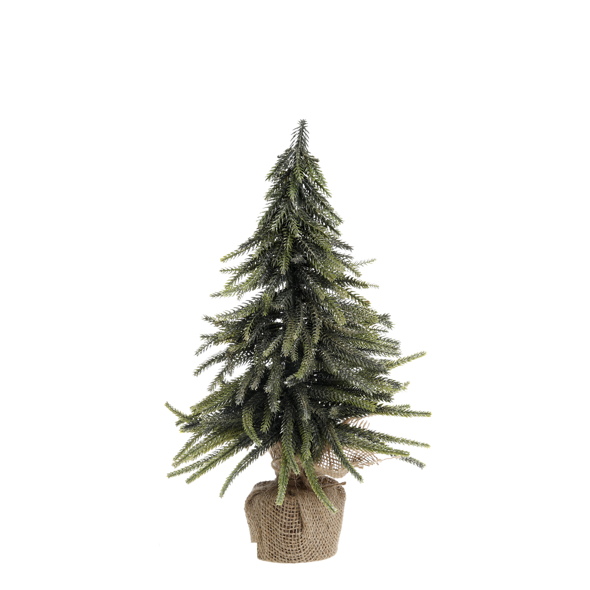 Fleur Pine Tree w. gold glitter H35 cm nature