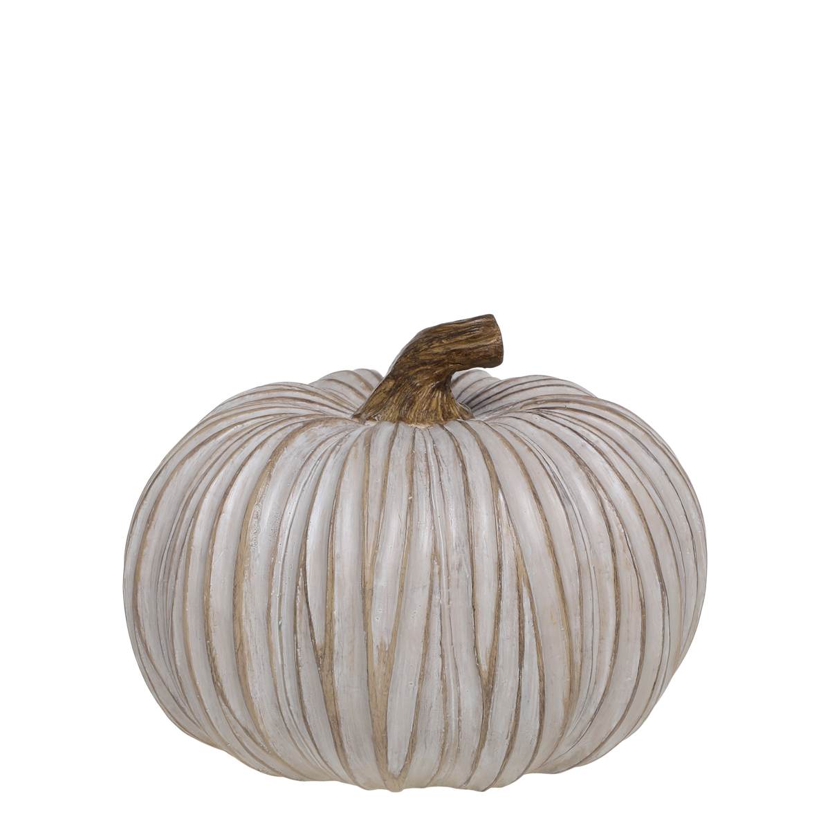 Pumpkin H15/D20 cm antique latte