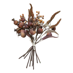 Fleur Bouquet H43 cm terracotta