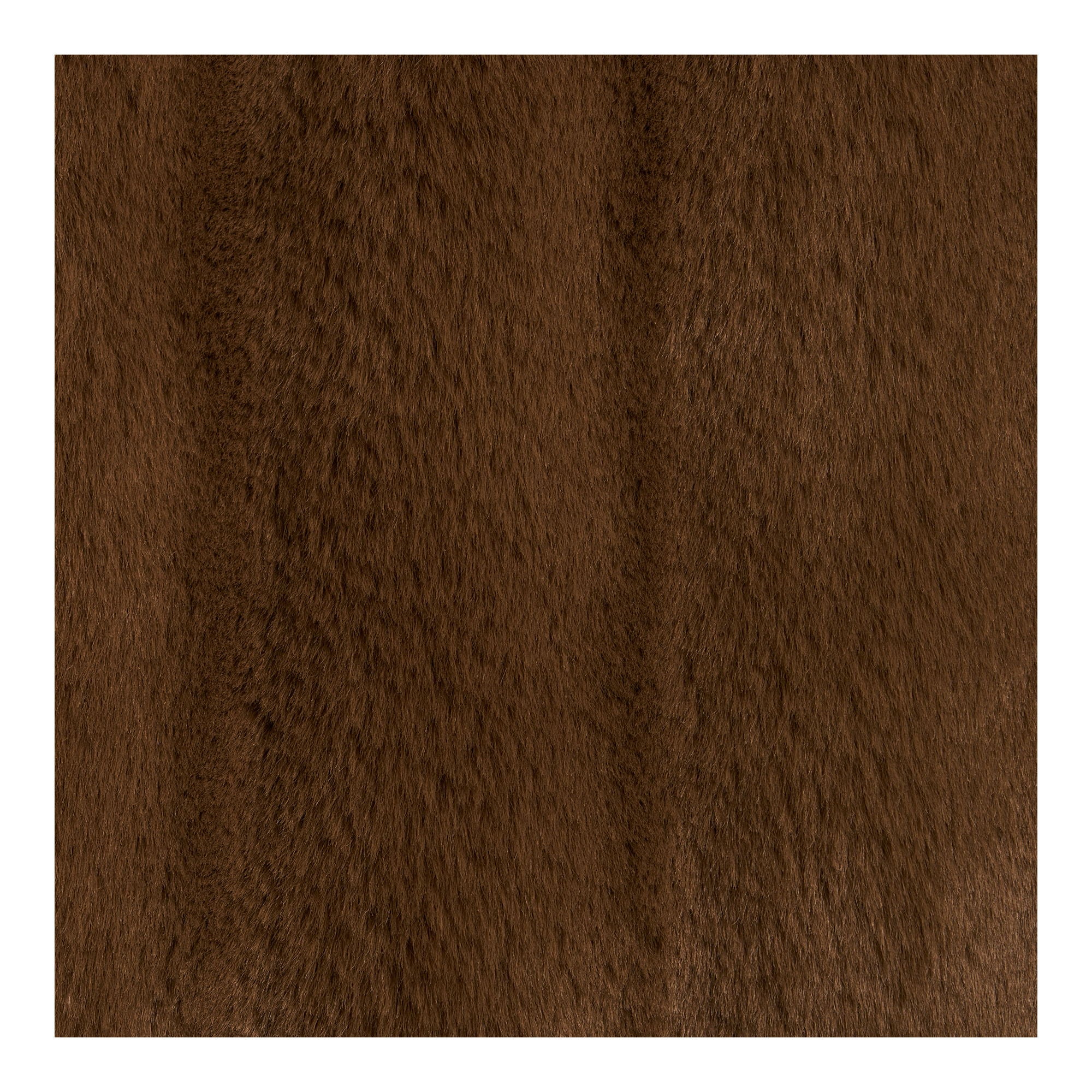 Galena Pude, imiteret pels, brun, 45x45cm