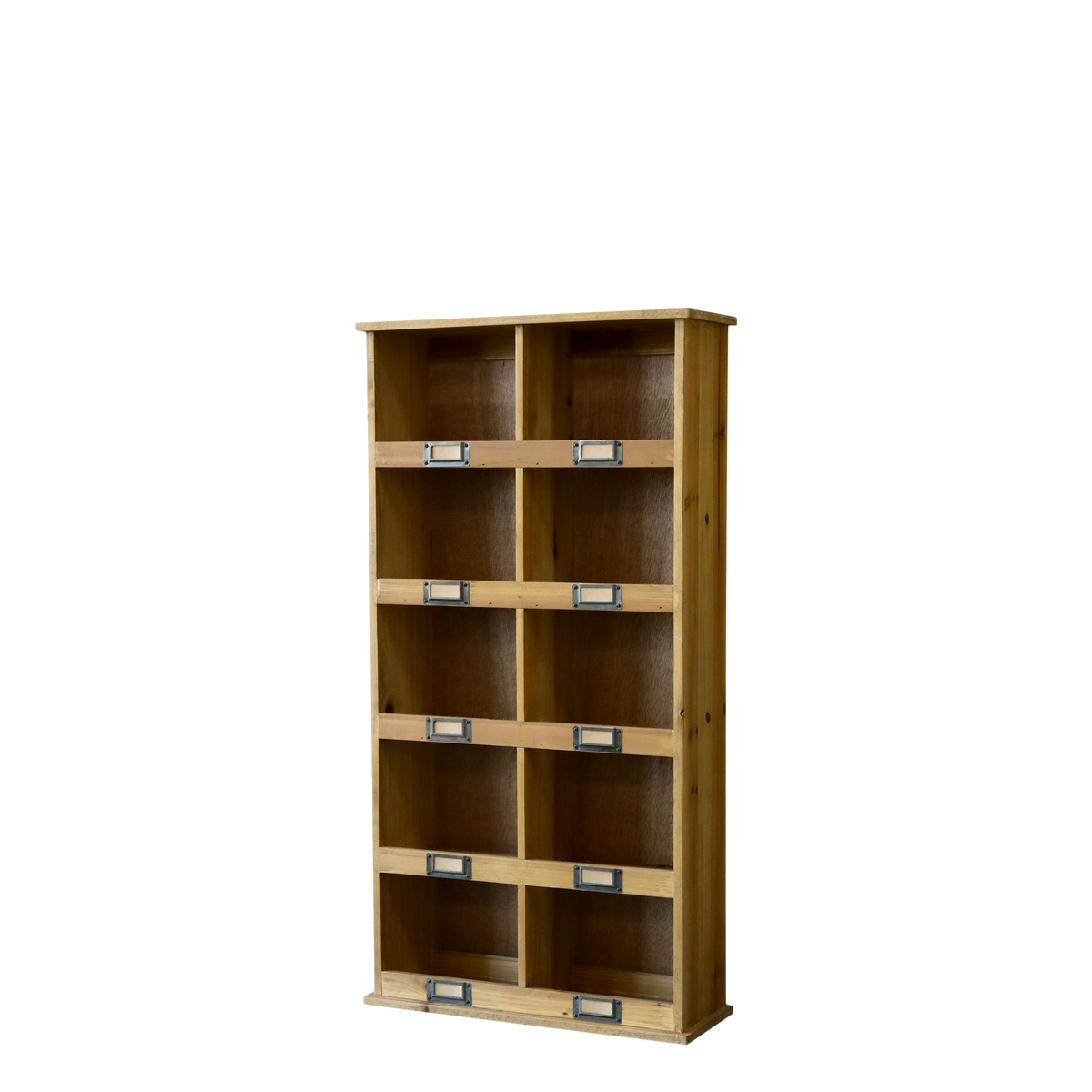 Sorting Shelf w. 10 compartments H83/L43/W15 cm nature