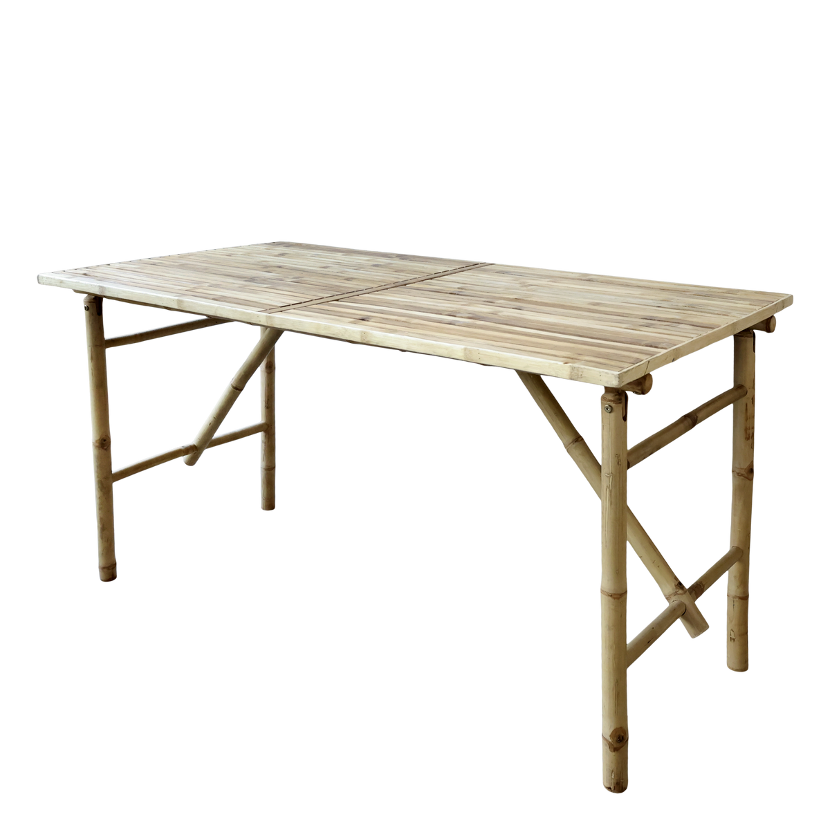 Lyon Dining Table bamboo H76/L150/W80 cm nature