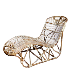 Deck Chair H94/L131/W65 cm nature