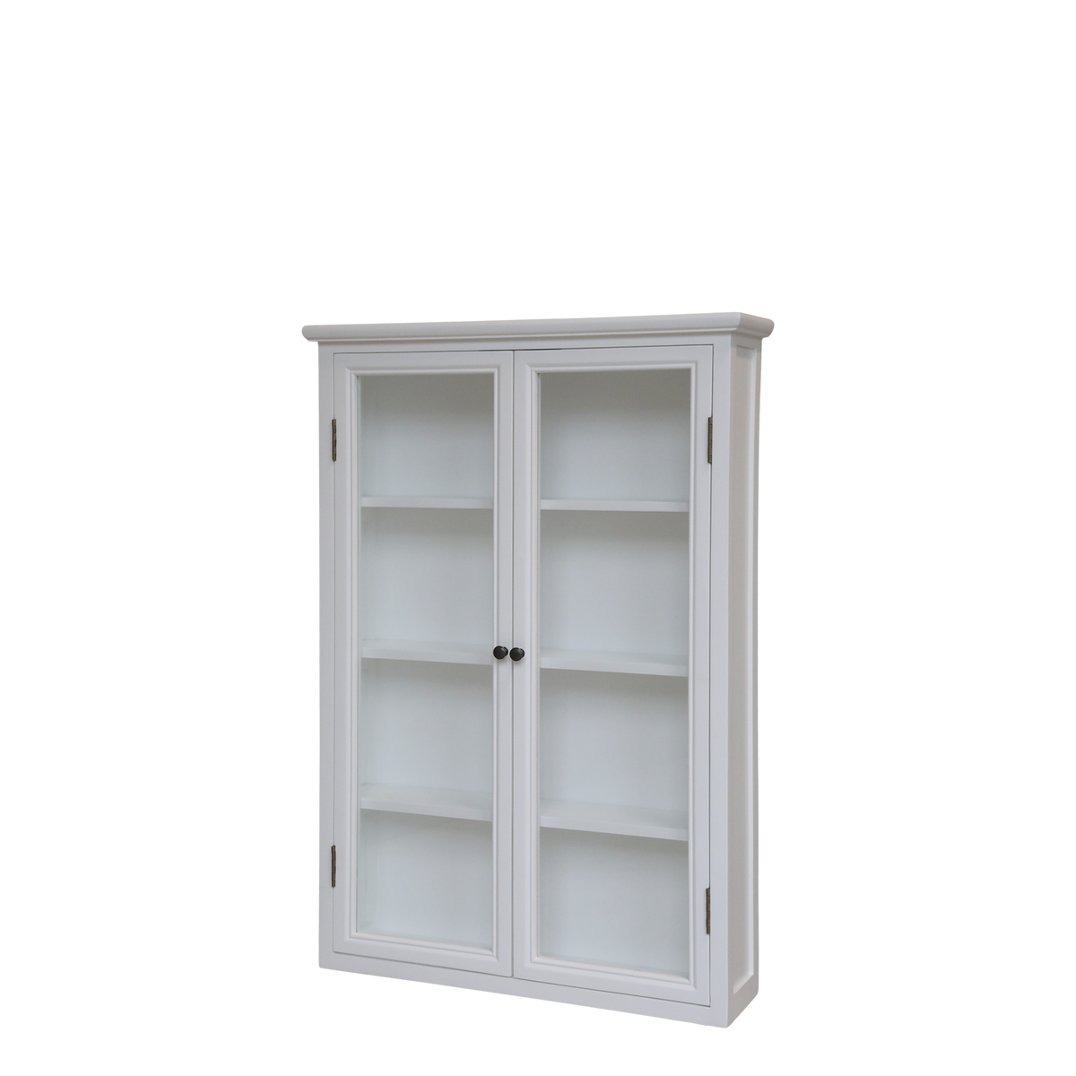 Marseille Wall Cabinet w. 4 shelves H120/L82/W21 cm white