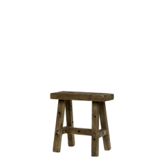 Taburet, H41/L40/B27 cm natur
