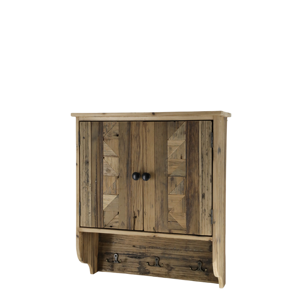 Cabinet for wall w. 2 doors H48/L42/W16 cm nature