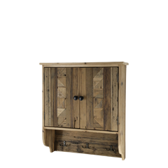 Cabinet for wall w. 2 doors H48/L42/W16 cm nature