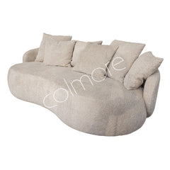 Sofa Porto 2-seat beige 206x107x70cm