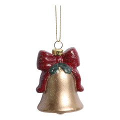 Vintage Bell H8/D6 cm antique brass